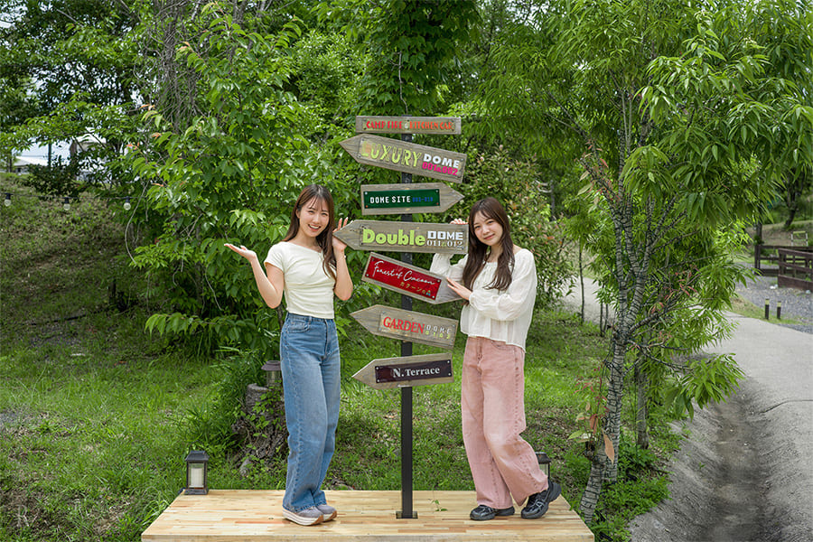 女子旅を楽しむ