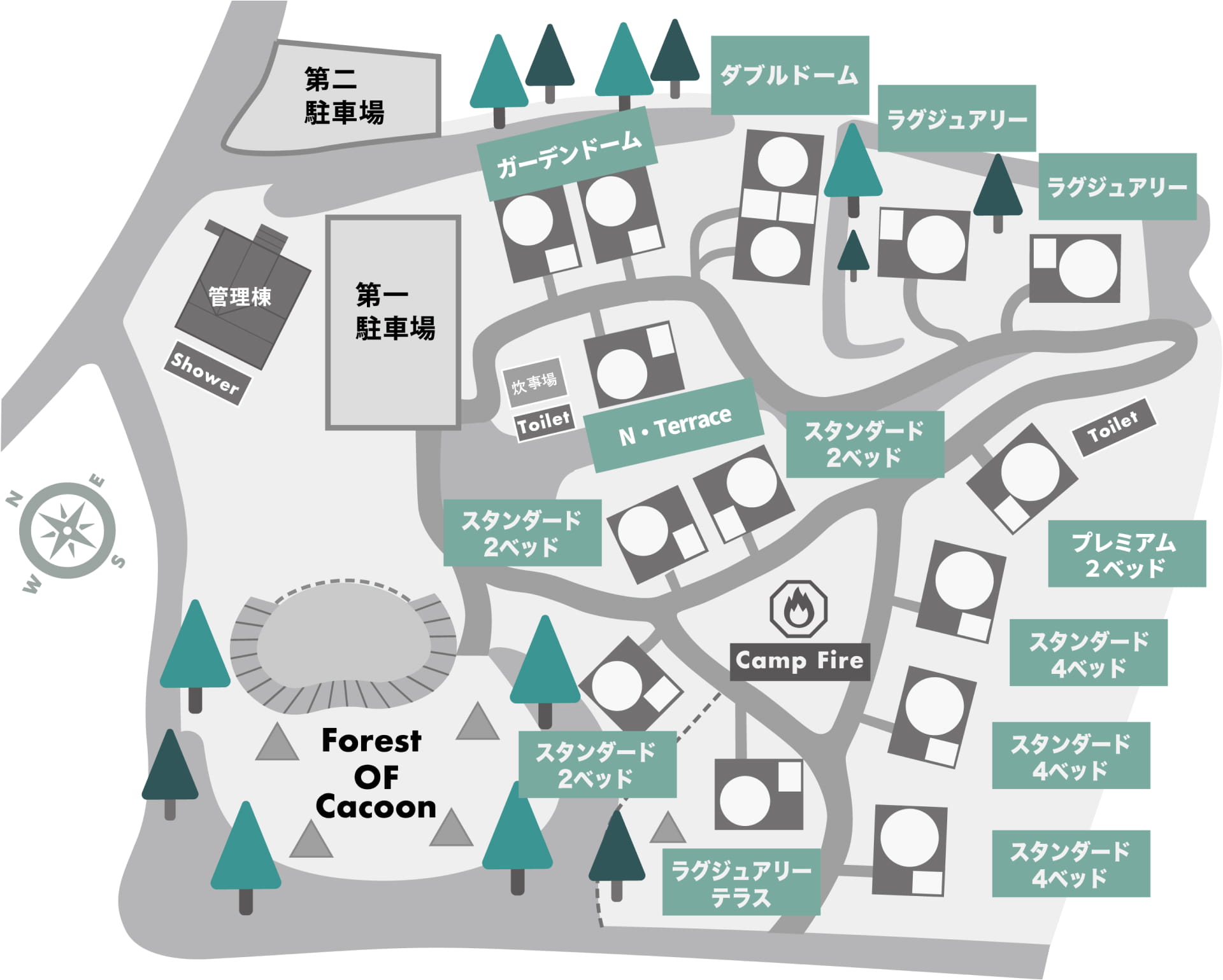 グランドーム伊勢賢島の地図